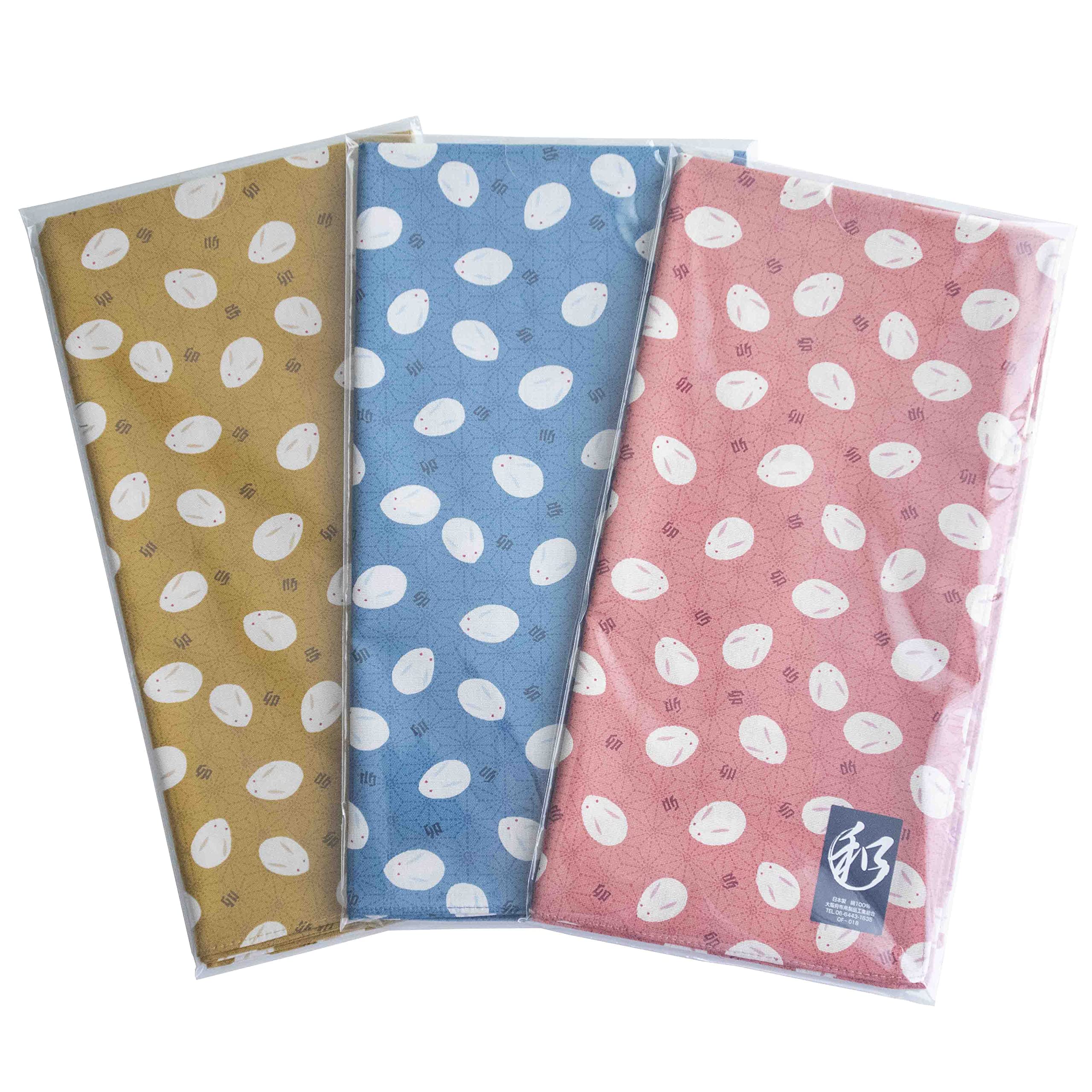 approximately 53cm x pattern set of Japanese-made Japanese-style handkerchiefs, 100% cotton, 53cm, Japanese-style (A. Rabbit, 3)
approximately 53cm x pattern set of Japanese-made Japanese-style handkerchiefs, 100% cotton, 53cm, Japanese-style (A. Rabbit, 3)