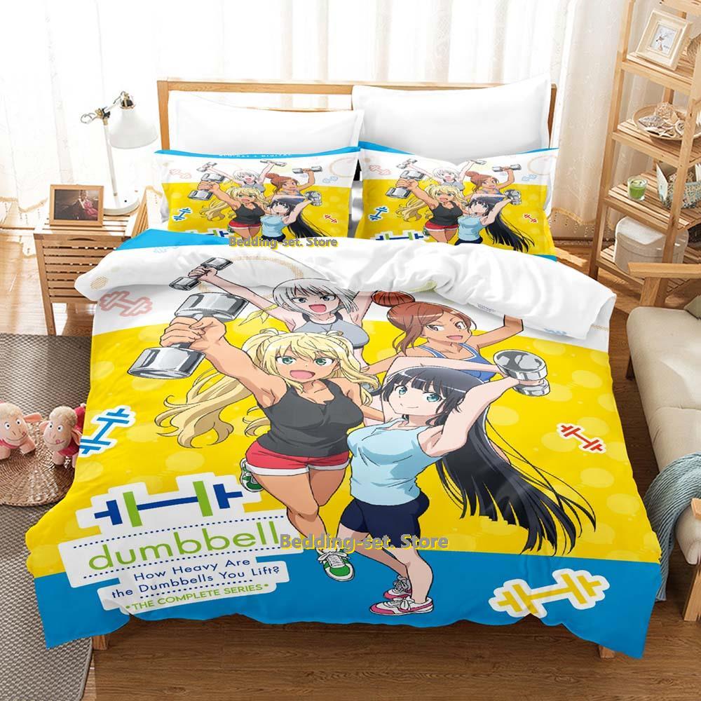 Comforter How Heavy Are The Dumbbells You Lift Bedding Set Cartoon Anime Three-Piece Set Adult Kid Bedroom s 3D Kawaii Girl Comforter (quilt)-EU Single(135*200cm)3pcs
Comforter How Heavy Are The Dumbbells You Lift Bedding Set Cartoon Anime Three-Piece Set Adult Kid Bedroom s 3D Kawaii Girl Comforter (quilt)-EU Single(135*200cm)3pcs