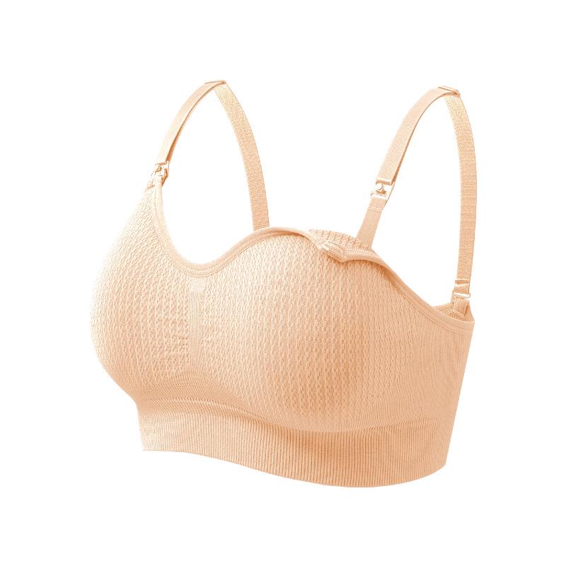 Cross-Border Seamless Striped Postpartum Nursing Bra - Front Opening, No Underwire, Comfortable Maternity Lingerie Small тілесний
Cross-Border Seamless Striped Postpartum Nursing Bra - Front Opening, No Underwire, Comfortable Maternity Lingerie Small тілесний
