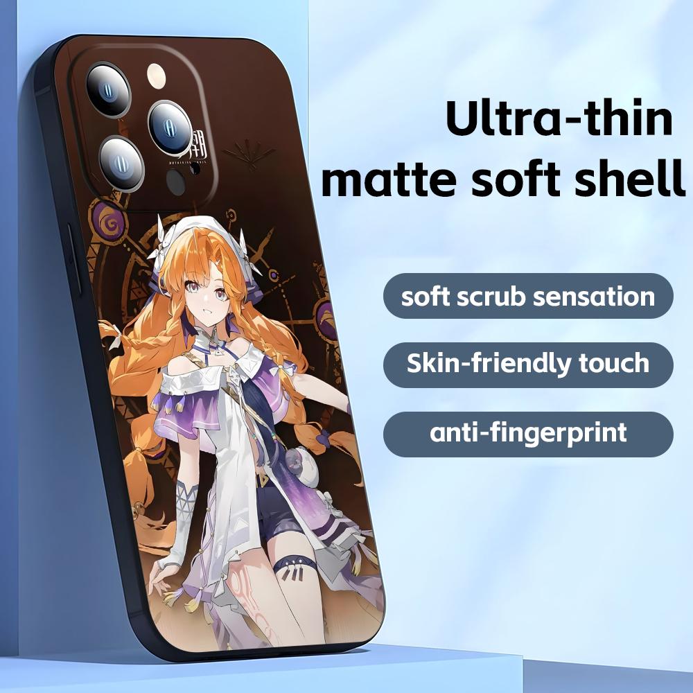 Wuthering Waves SIGRIKA Phone Case For iPhone17 16 16e 15 14 13 12 11 Plus Mini Pro Max Soft black Shockproof Cover iPhone 16e
Wuthering Waves SIGRIKA Phone Case For iPhone17 16 16e 15 14 13 12 11 Plus Mini Pro Max Soft black Shockproof Cover iPhone 16e