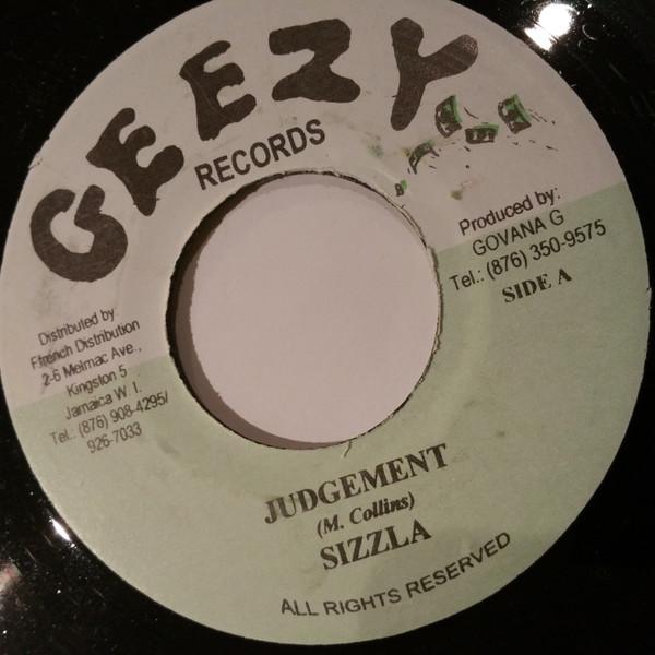 7inch Record SIZZLA - Judgement NONE Geezy Records Jamaica Reggae, Ska & Dub Used
7inch Record SIZZLA - Judgement NONE Geezy Records Jamaica Reggae, Ska & Dub Used