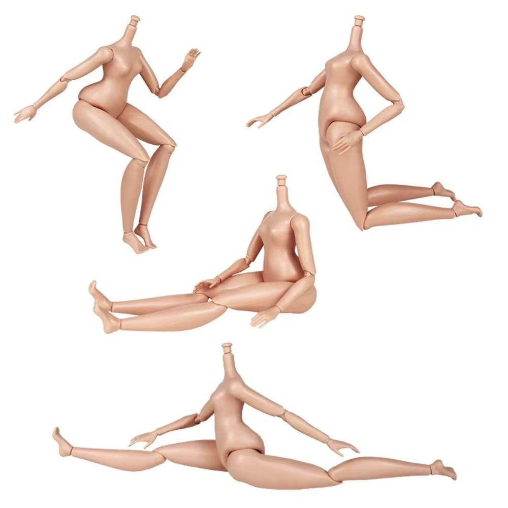 Multi Joints Nude Doll Toys White/ Normal/ Brown Jointed Nude Dolls 1/6 Doll Body Replacement White Skin
Multi Joints Nude Doll Toys White/ Normal/ Brown Jointed Nude Dolls 1/6 Doll Body Replacement White Skin