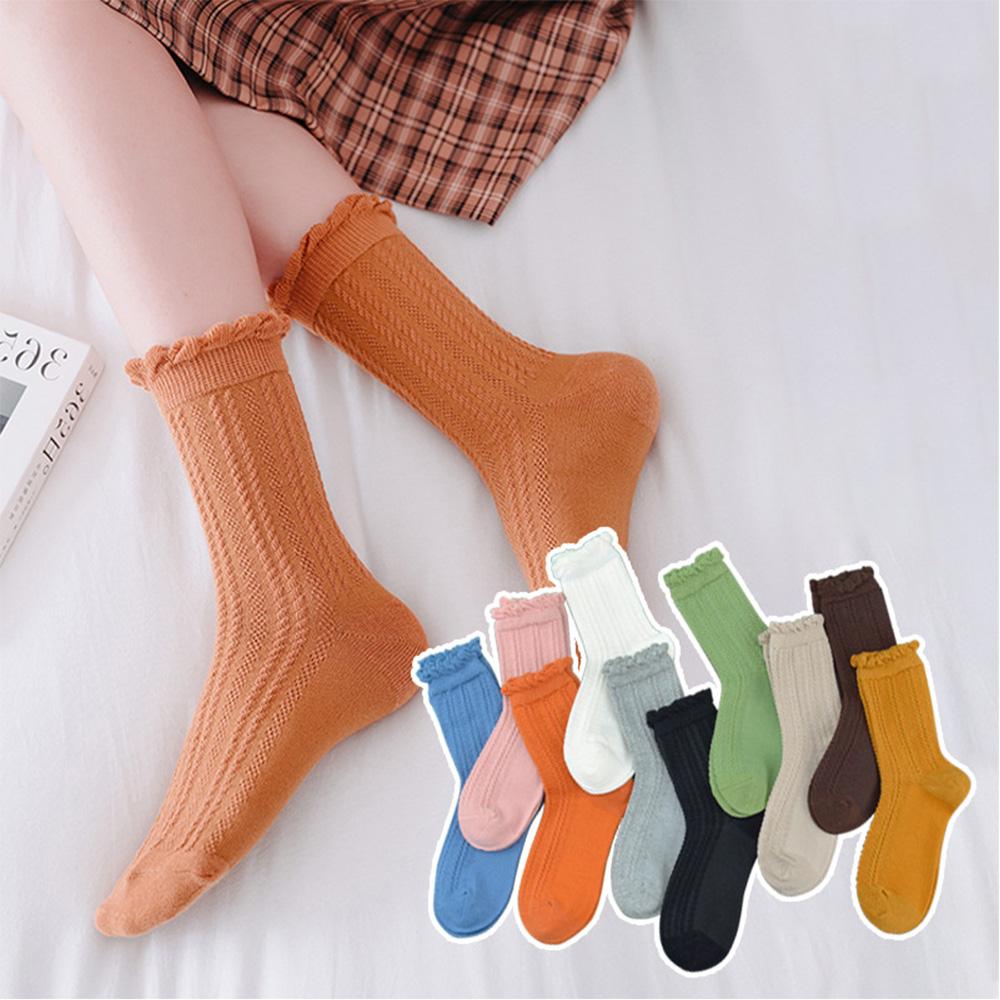 New Women Casual Ruffle Autumn Breathable Hosiery Cotton Socks Woman Socks Lace Side жёлтый
New Women Casual Ruffle Autumn Breathable Hosiery Cotton Socks Woman Socks Lace Side жёлтый