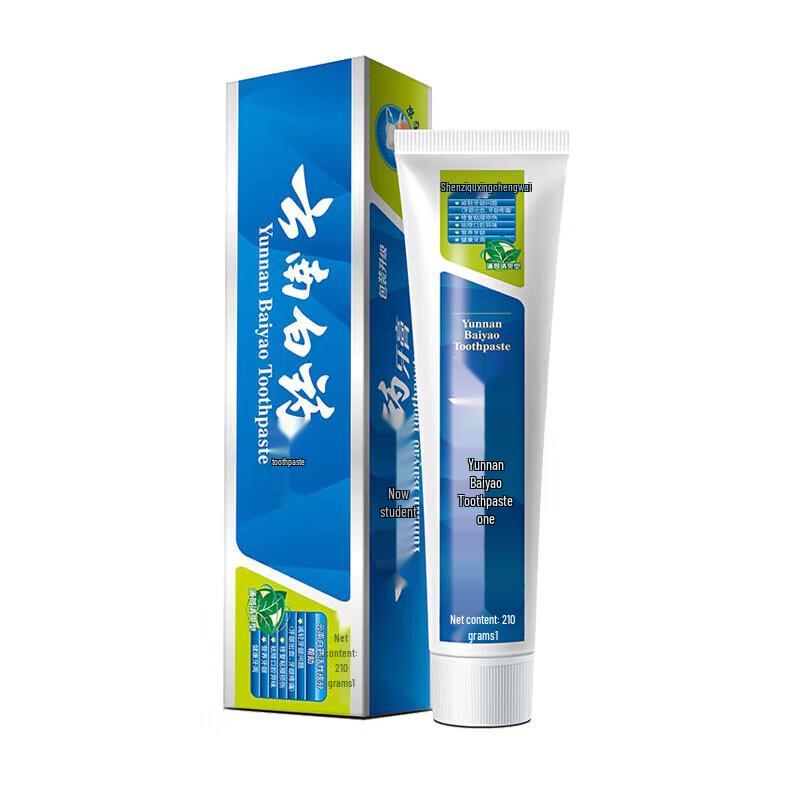 Yunnan Baiyao Mint Refreshing Toothpaste 3-Pack
Yunnan Baiyao Mint Refreshing Toothpaste 3-Pack