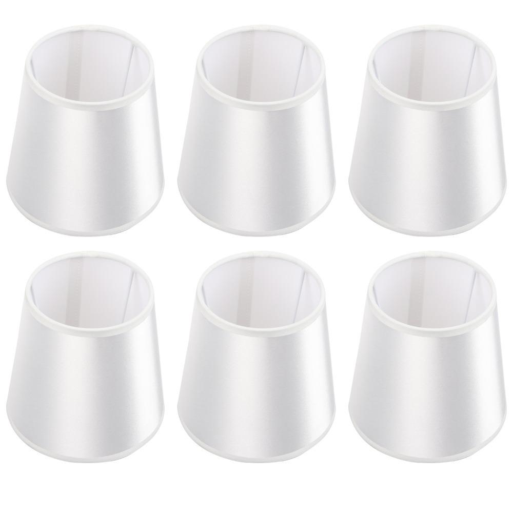 6PCS Clip On Fabric Lamp Shade Barrel Shape Lampshade Wall Light Chandelier Bedroom Decoration білий
6PCS Clip On Fabric Lamp Shade Barrel Shape Lampshade Wall Light Chandelier Bedroom Decoration білий
