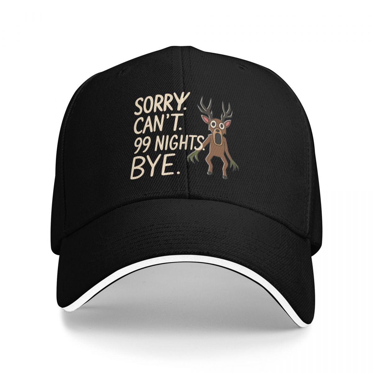 Baseball Caps 99 Nights In The Forest Game Trendy Casquette Female Male Sport Summer Caps One Size
Baseball Caps 99 Nights In The Forest Game Trendy Casquette Female Male Sport Summer Caps One Size