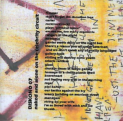CD РАЗНЫЕ ИСПОЛНИТЕЛИ - Обнаженный и одинокий на Celebrity Ci DISKONO07 Diskono 2001 Япония Танцевальная и Электронная Музыка Б/У
CD РАЗНЫЕ ИСПОЛНИТЕЛИ - Обнаженный и одинокий на Celebrity Ci DISKONO07 Diskono 2001 Япония Танцевальная и Электронная Музыка Б/У