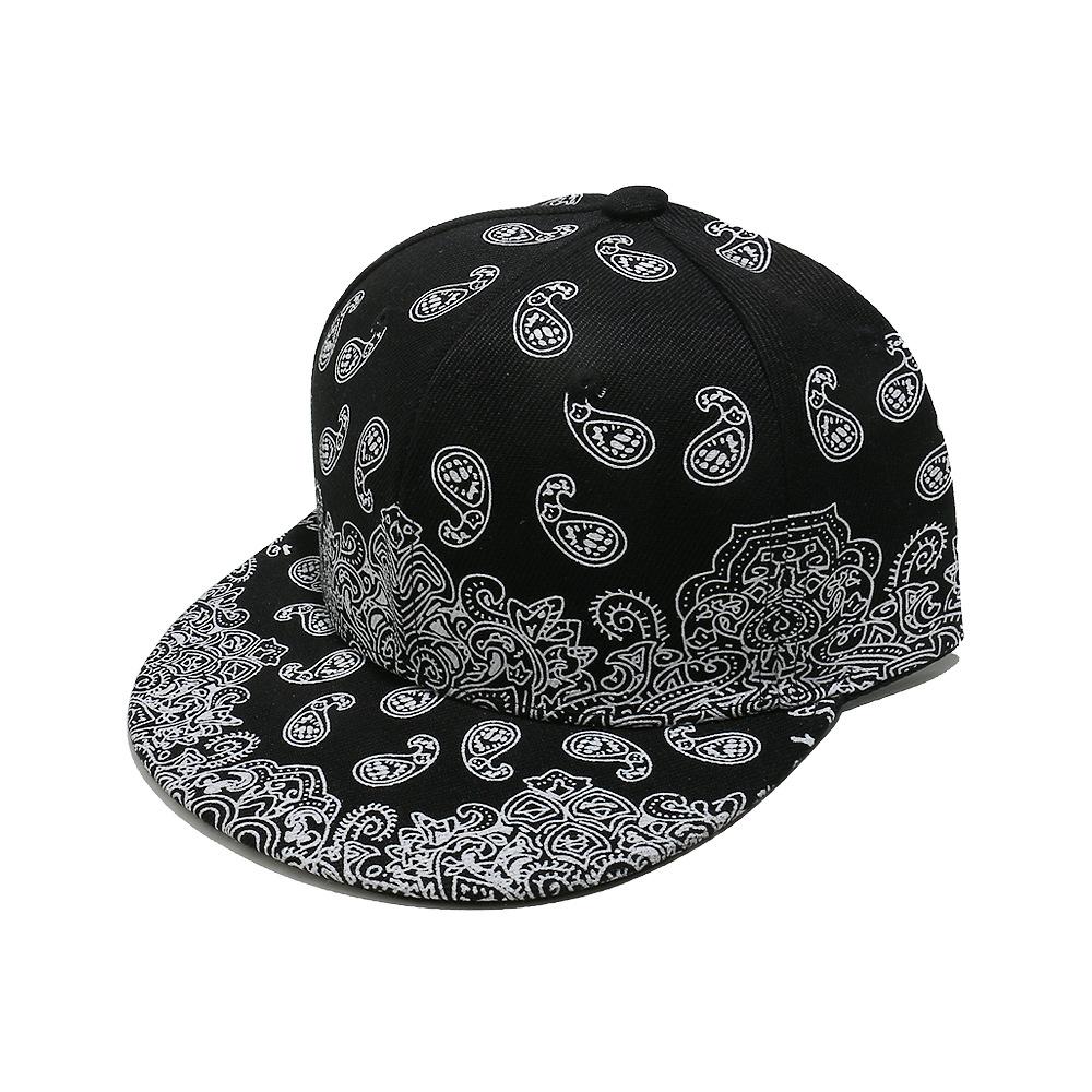 European and American Style Fashion Cashew Print Hip-Hop Flat-Brim Baseball Cap Trendy Street Dance Flat Cap Performance Cap чорний
European and American Style Fashion Cashew Print Hip-Hop Flat-Brim Baseball Cap Trendy Street Dance Flat Cap Performance Cap чорний