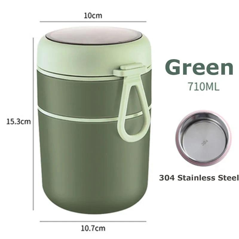 530ml/710ml Stainless Steel Food Thermal Jar Insulated Soup Cup Thermos Containers Lunch Box Thermo Keep Hot for School Children
530ml/710ml Stainless Steel Food Thermal Jar Insulated Soup Cup Thermos Containers Lunch Box Thermo Keep Hot for School Children