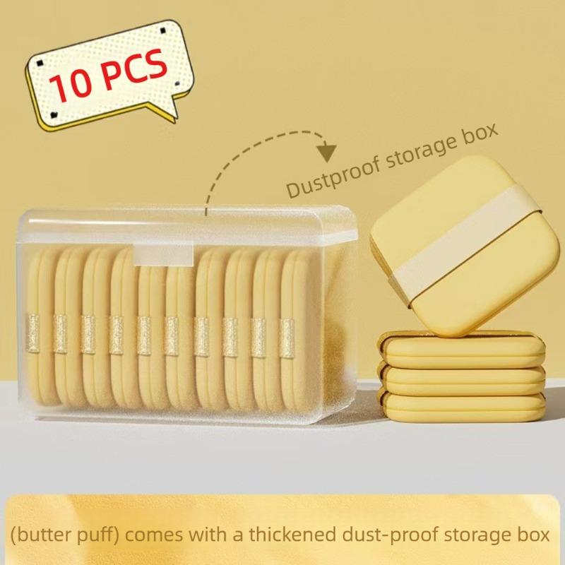 10/20pcs Double-sided Soft Butter Puff Air Cushion Biscuit Becomes Bigger When Encountering Water Liquid Foundation Makeup Tool
10/20pcs Double-sided Soft Butter Puff Air Cushion Biscuit Becomes Bigger When Encountering Water Liquid Foundation Makeup Tool