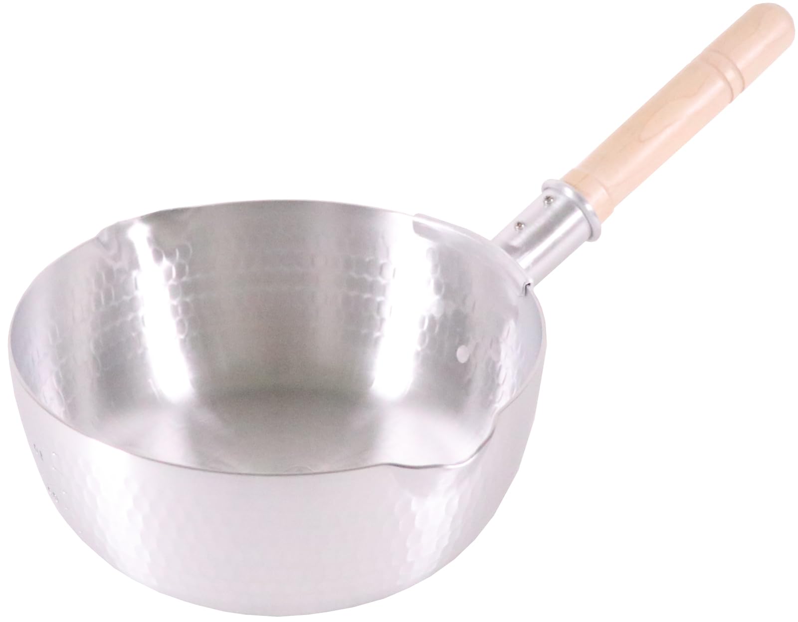 Nakao Aluminum Manufacturing Nakao Aluminum Hammered Yukihira Pot 18cm Co., Ltd. (with scale) Double-ended
Nakao Aluminum Manufacturing Nakao Aluminum Hammered Yukihira Pot 18cm Co., Ltd. (with scale) Double-ended