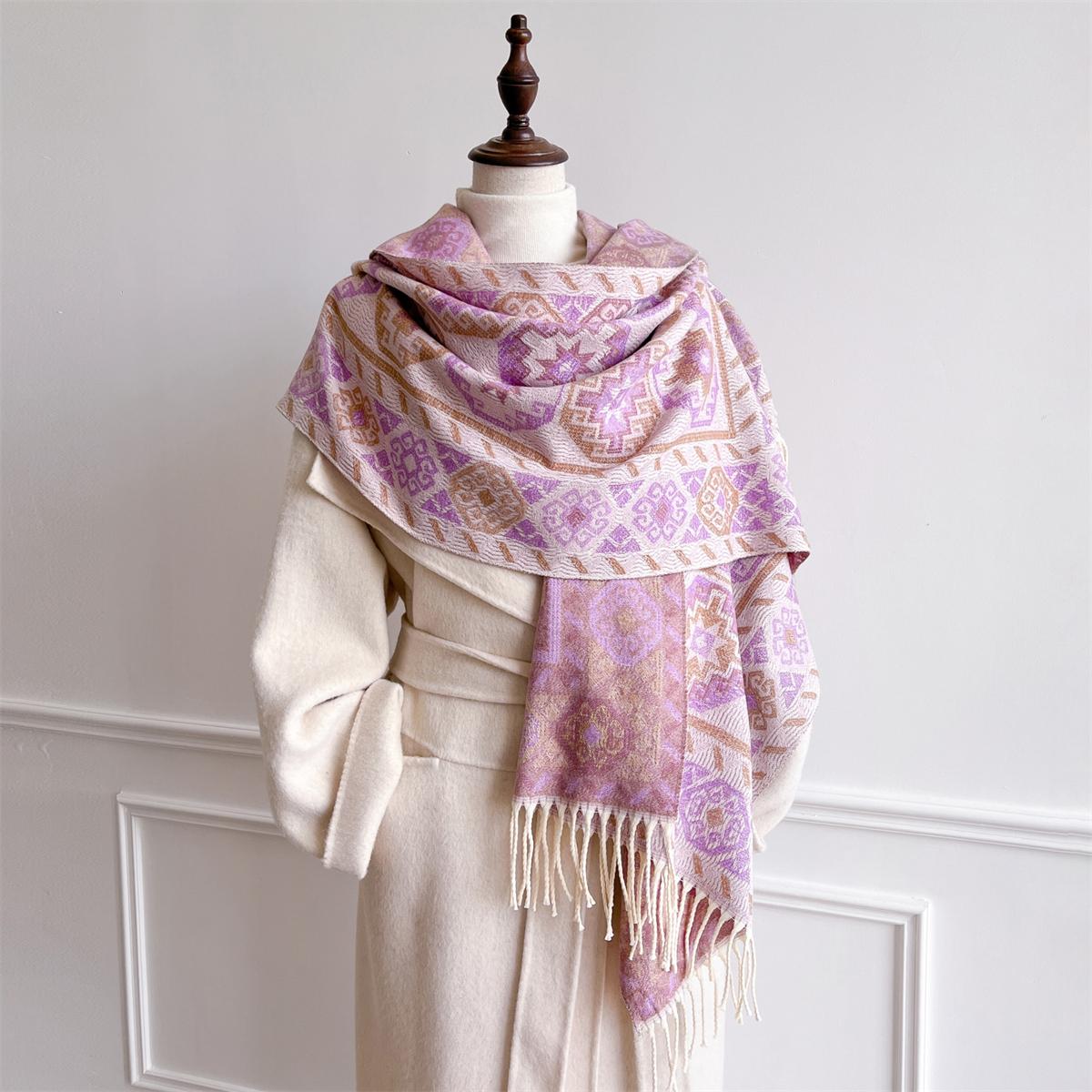 2025 Design Floral Printed Cashmere Scarf Women Winter Pashmina Shawls And Wraps Thick Warm Bufanda Stoles Blanket Luxury 65x180cm
2025 Design Floral Printed Cashmere Scarf Women Winter Pashmina Shawls And Wraps Thick Warm Bufanda Stoles Blanket Luxury 65x180cm