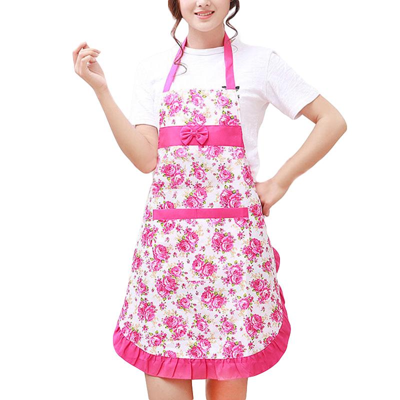 1PC With Pocket Lace Trim Polyester Adjustable Apron Kitchen Bib Apron Women Floral Printed Waterproof Bowknot 75*70cm
1PC With Pocket Lace Trim Polyester Adjustable Apron Kitchen Bib Apron Women Floral Printed Waterproof Bowknot 75*70cm