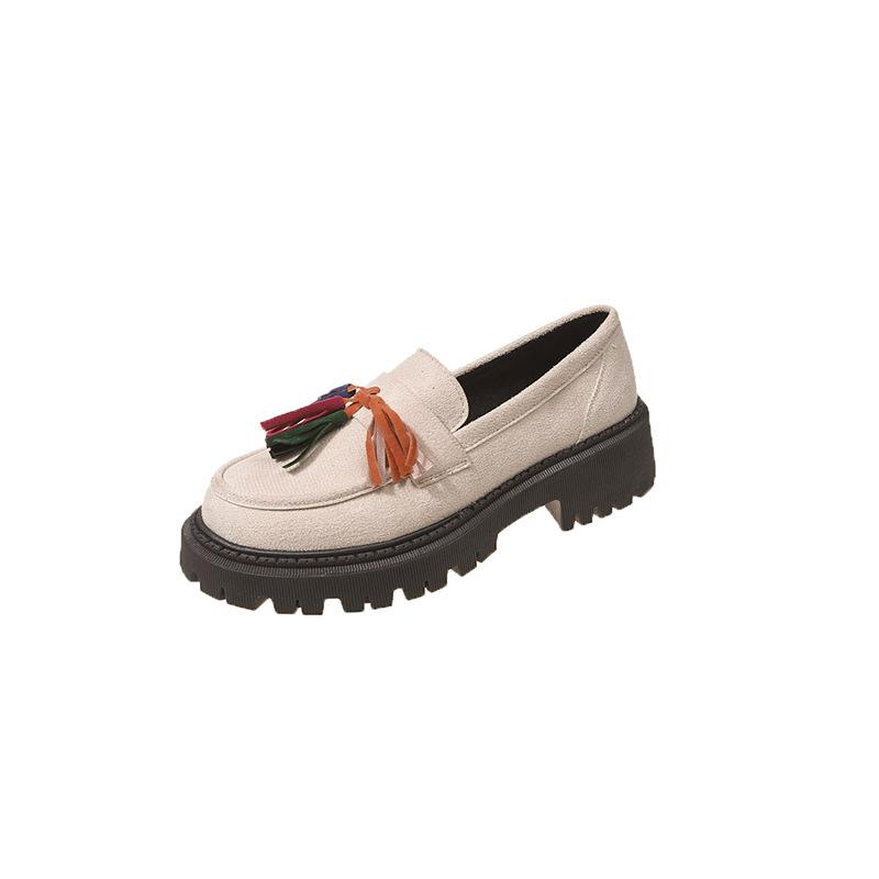 European station foreign trade new suede color matching fringed fashion casual single shoes foreign trade large size women s shoes 42
European station foreign trade new suede color matching fringed fashion casual single shoes foreign trade large size women s shoes 42