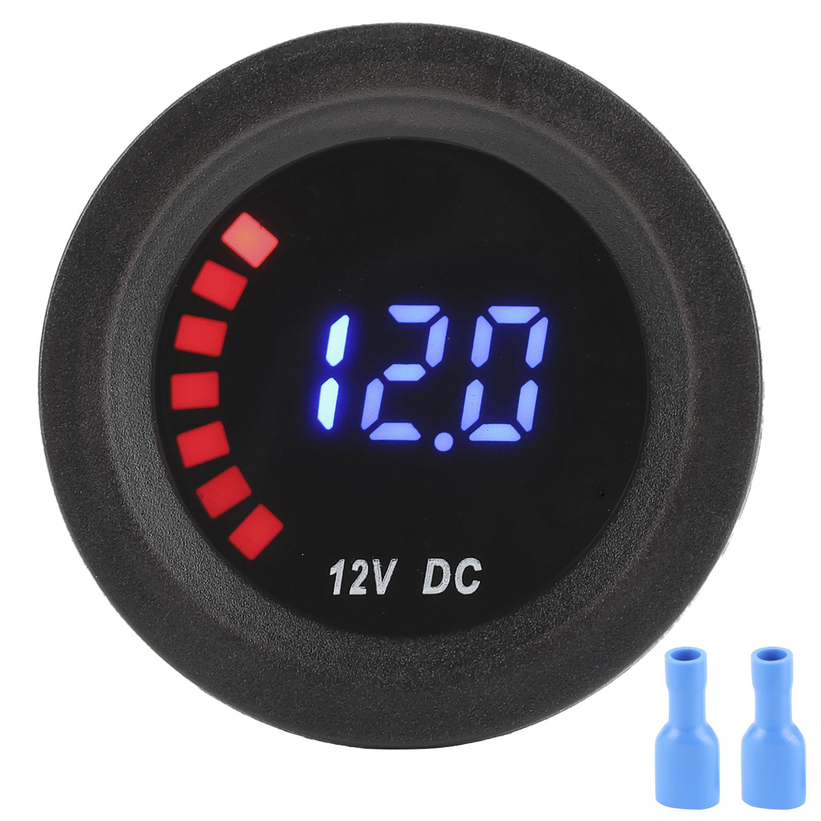 Voltage Meter Colored Screen Vehicle Modification Replacement LED Display DC 12VNo Panel
Voltage Meter Colored Screen Vehicle Modification Replacement LED Display DC 12VNo Panel