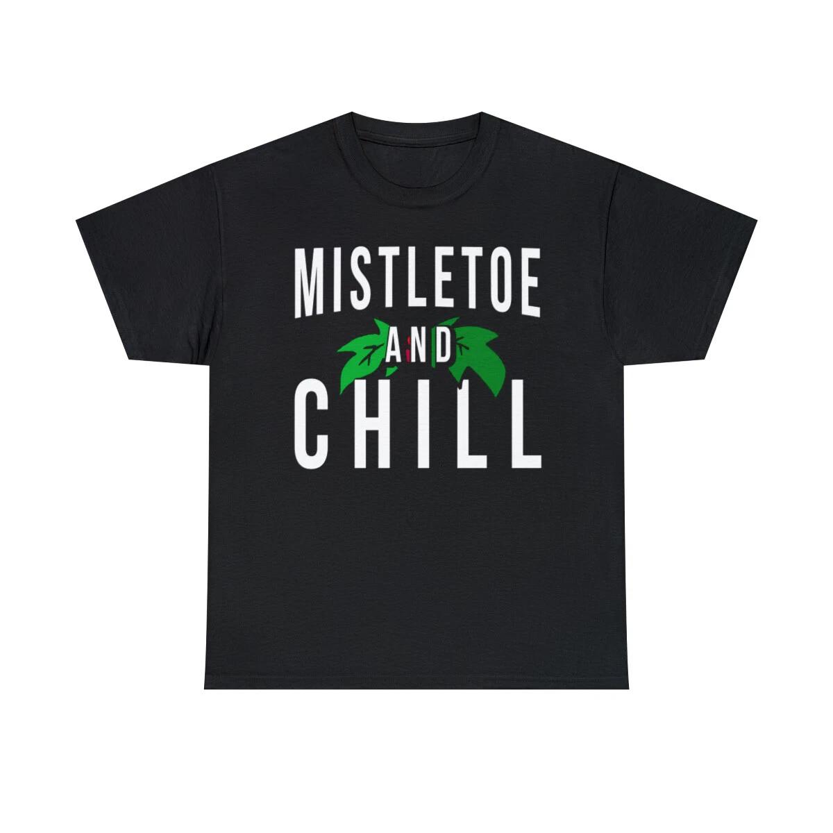 Mistletoe And Chill Short Sleeve Graphic T-Shirt, Sizes S-5XL 4XL
Mistletoe And Chill Short Sleeve Graphic T-Shirt, Sizes S-5XL 4XL