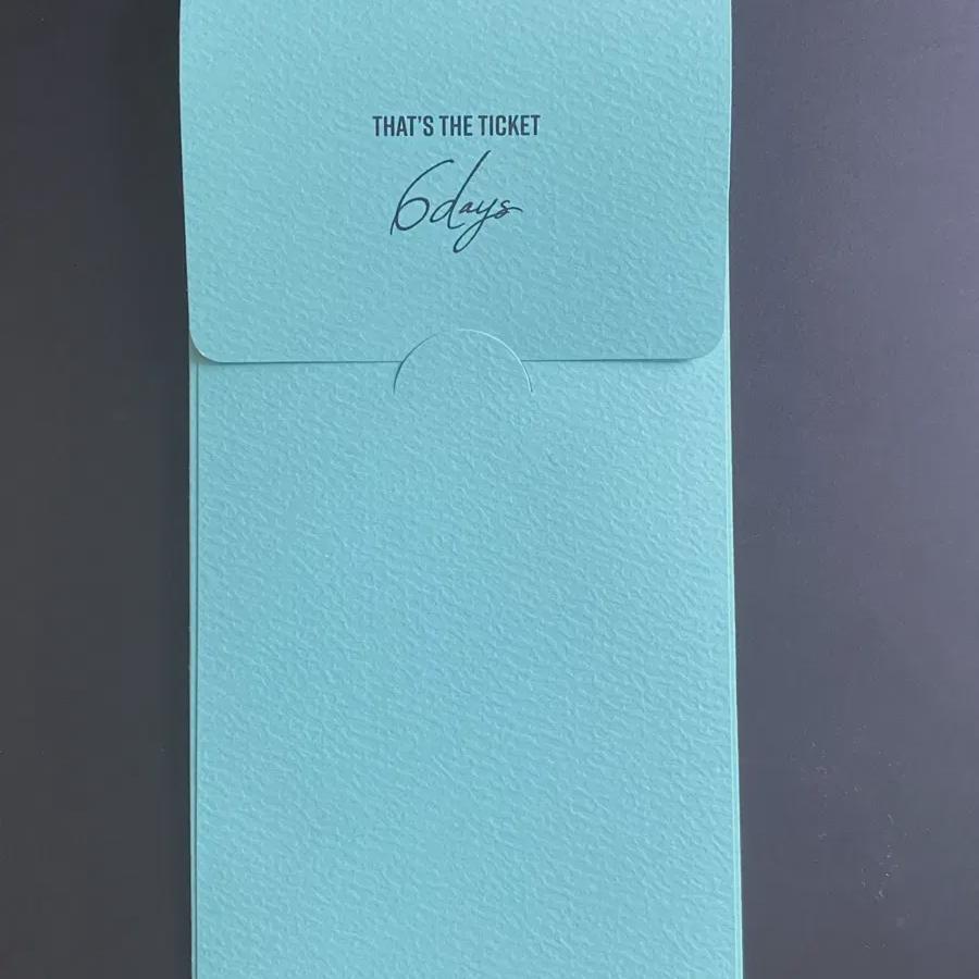 Day6 6 Days Movie Ttt Pre-order Benefit
Day6 6 Days Movie Ttt Pre-order Benefit