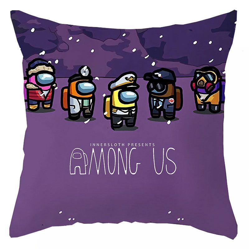 Cover Cushion Game Throw Pillow Case Home Sofa Decor 45×45cm Square Purple
Cover Cushion Game Throw Pillow Case Home Sofa Decor 45×45cm Square Purple