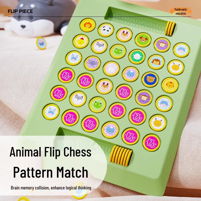 TikTok-Style Animal Flip Chess: Two-Player Educational Game for Kids, Enhancing Logical Thinking and Parent-Child Interaction.
TikTok-Style Animal Flip Chess: Two-Player Educational Game for Kids, Enhancing Logical Thinking and Parent-Child Interaction.