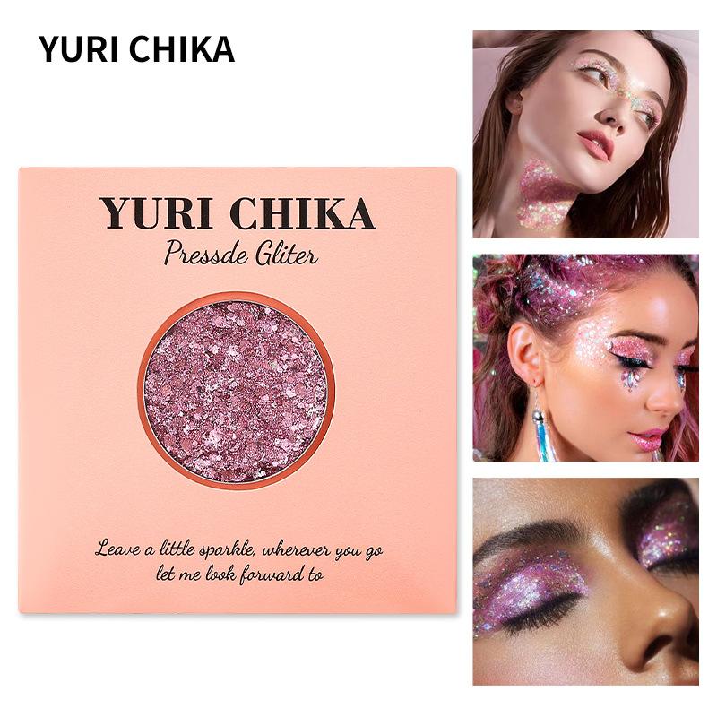 YURI CHIKA Блестящие гелевые тени для век с блестками для лица в виде чешуи русалки
YURI CHIKA Блестящие гелевые тени для век с блестками для лица в виде чешуи русалки