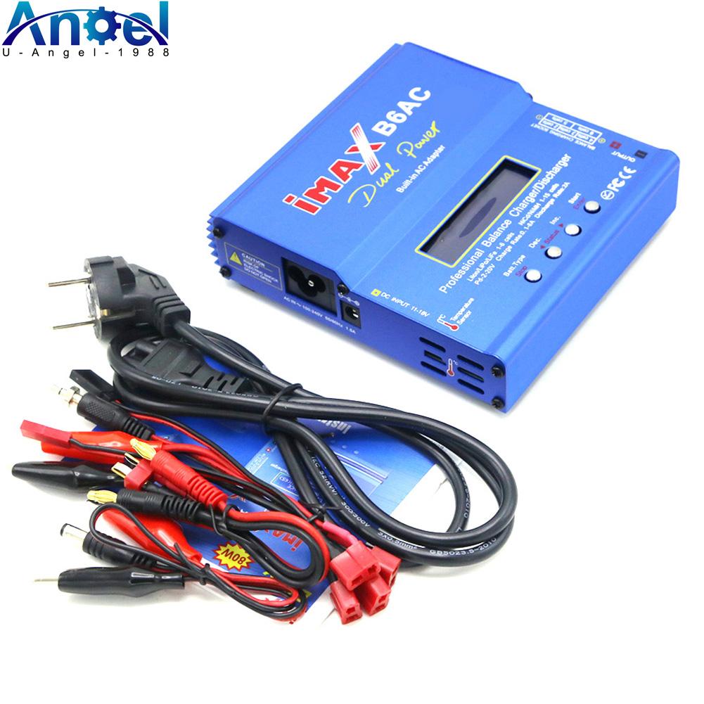 Imax B6 AC RC Charger 80W B6AC 6A Balance Charger Цифровий РК-екран Li-ion LiFe Nimh Nicd PB Lipo Battery Discharger US PLUG
Imax B6 AC RC Charger 80W B6AC 6A Balance Charger Цифровий РК-екран Li-ion LiFe Nimh Nicd PB Lipo Battery Discharger US PLUG