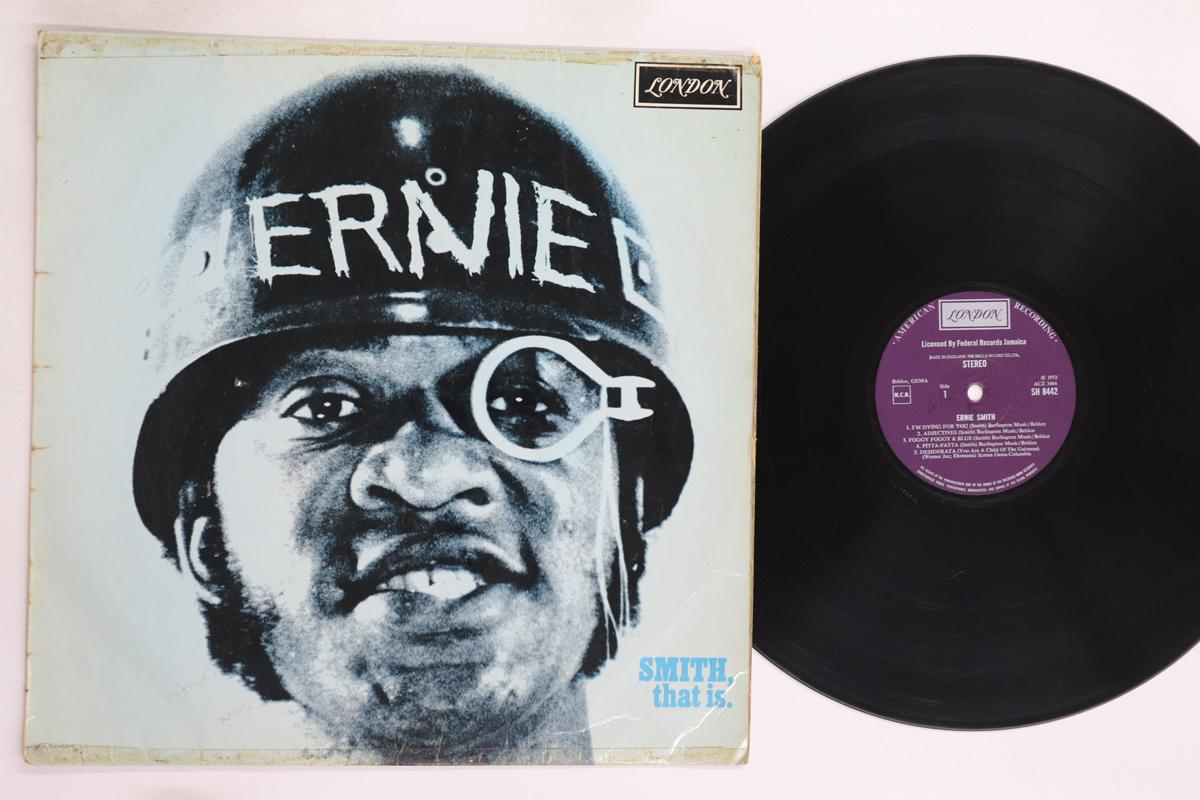 LP Record ERNIE SMITH - Smith, That Is SH8442 LONDON RECORDS 1972 UK Reggae, Ska & Dub Used
LP Record ERNIE SMITH - Smith, That Is SH8442 LONDON RECORDS 1972 UK Reggae, Ska & Dub Used