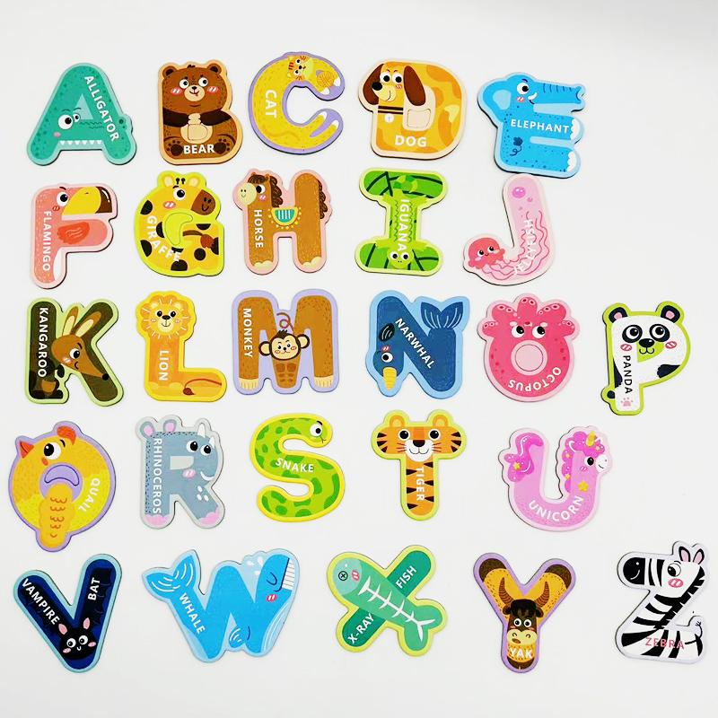 Letters Magnets With Animal Pattern,ABC Magnetic 26 Letters Educational Toy for Kids,Preschool Learning Spelling,Fridge Stickers
Letters Magnets With Animal Pattern,ABC Magnetic 26 Letters Educational Toy for Kids,Preschool Learning Spelling,Fridge Stickers