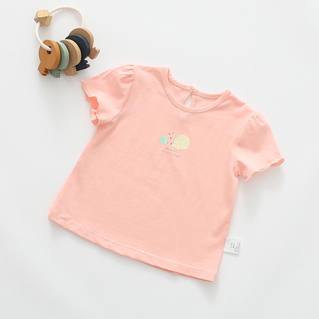 Мультяшная футболка с коротким рукавом для девочки, возраст 0-3 года, круглый вырез 100 (Height 90-100cm)
Мультяшная футболка с коротким рукавом для девочки, возраст 0-3 года, круглый вырез 100 (Height 90-100cm)