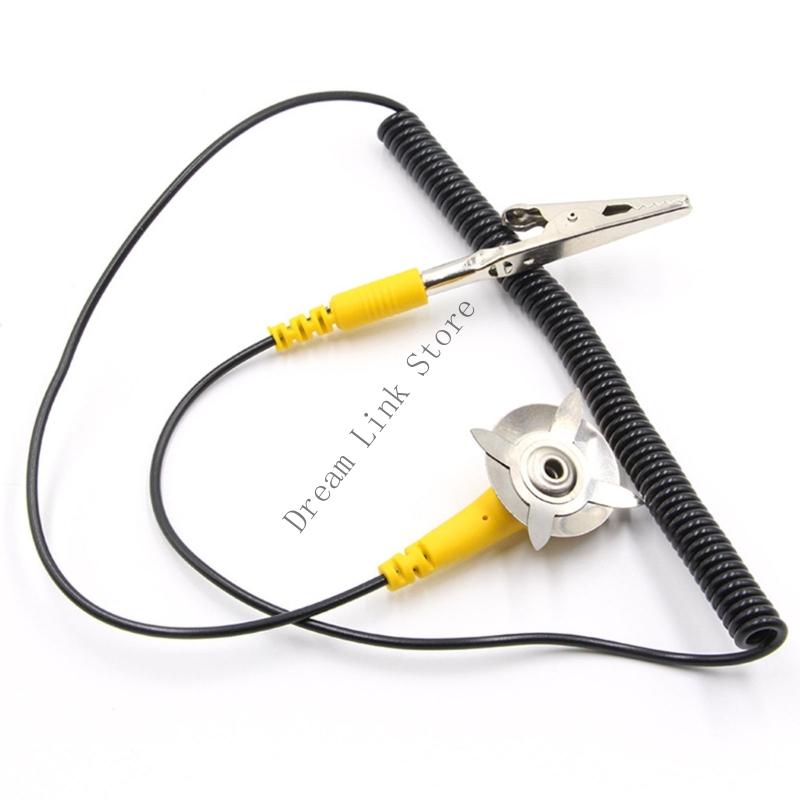 Q1FD Heavy Duty Anti Static Grounding Wire ESD Safety Conductive Cable Anti Static Spring Grounding Wire Clamps Accessories
Q1FD Heavy Duty Anti Static Grounding Wire ESD Safety Conductive Cable Anti Static Spring Grounding Wire Clamps Accessories