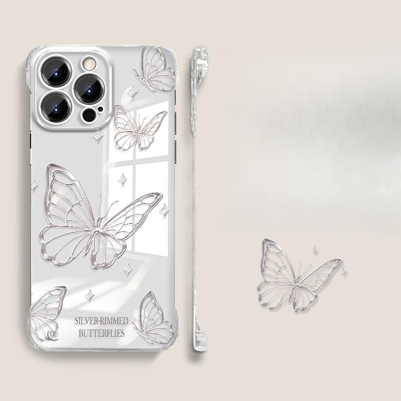 Line Butterfly Stand Suitable for Apple 15 Transparent Mobile Phone Case 14PRO Ultra-thin Frameless 13 Advanced Bare Metal Sense X iPhone 15
Line Butterfly Stand Suitable for Apple 15 Transparent Mobile Phone Case 14PRO Ultra-thin Frameless 13 Advanced Bare Metal Sense X iPhone 15