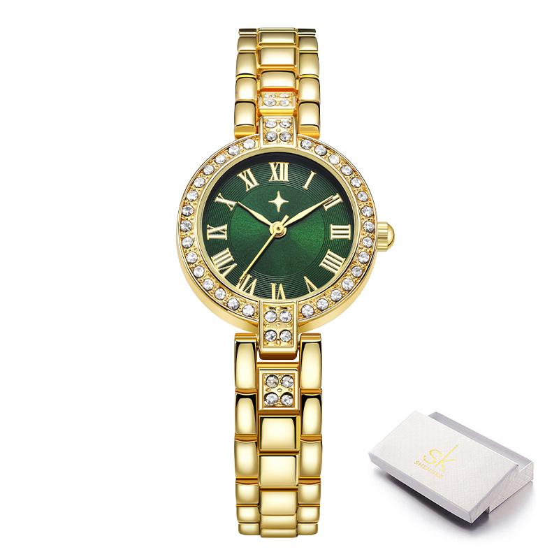 Shengke Fashion Design Ladiess Quartz Watches Original Style Women s Wristwatches Top Brand Female Best Gifts Clock with Gifts Box зелёный
Shengke Fashion Design Ladiess Quartz Watches Original Style Women s Wristwatches Top Brand Female Best Gifts Clock with Gifts Box зелёный