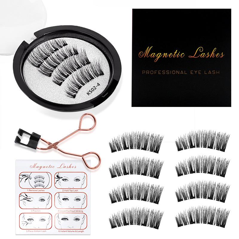 European & American Glue-Free 3D Magnetic Eyelash Set - Natural Quantum Lashes Standard
European & American Glue-Free 3D Magnetic Eyelash Set - Natural Quantum Lashes Standard