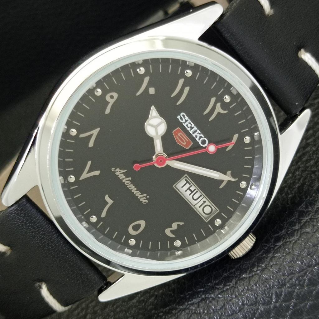 REFURBISHED SEIKO 5 AUTOMATIC 6309A VINTAGE JAPAN MENS BLACK WATCH a441215-4 Sk-a441215
REFURBISHED SEIKO 5 AUTOMATIC 6309A VINTAGE JAPAN MENS BLACK WATCH a441215-4 Sk-a441215