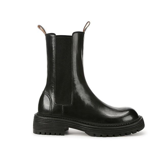 New Women s Boots in Autumn and Winter~ Washed Horse Skin Pleated Thick-soled Chelsea Elastic Martin Short Boots Women s Cigarette Boots Women s 39
New Women s Boots in Autumn and Winter~ Washed Horse Skin Pleated Thick-soled Chelsea Elastic Martin Short Boots Women s Cigarette Boots Women s 39