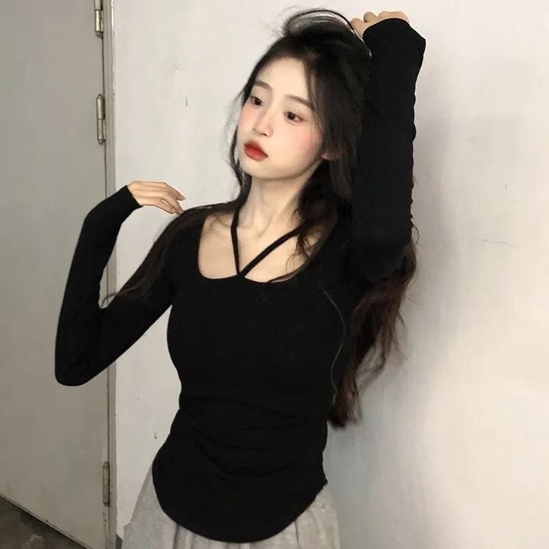 Pure desire sexy sweet hot girl white long-sleeved T-shirt bottoming shirt women s spring and autumn design sense chic neck short top S белый
Pure desire sexy sweet hot girl white long-sleeved T-shirt bottoming shirt women s spring and autumn design sense chic neck short top S белый