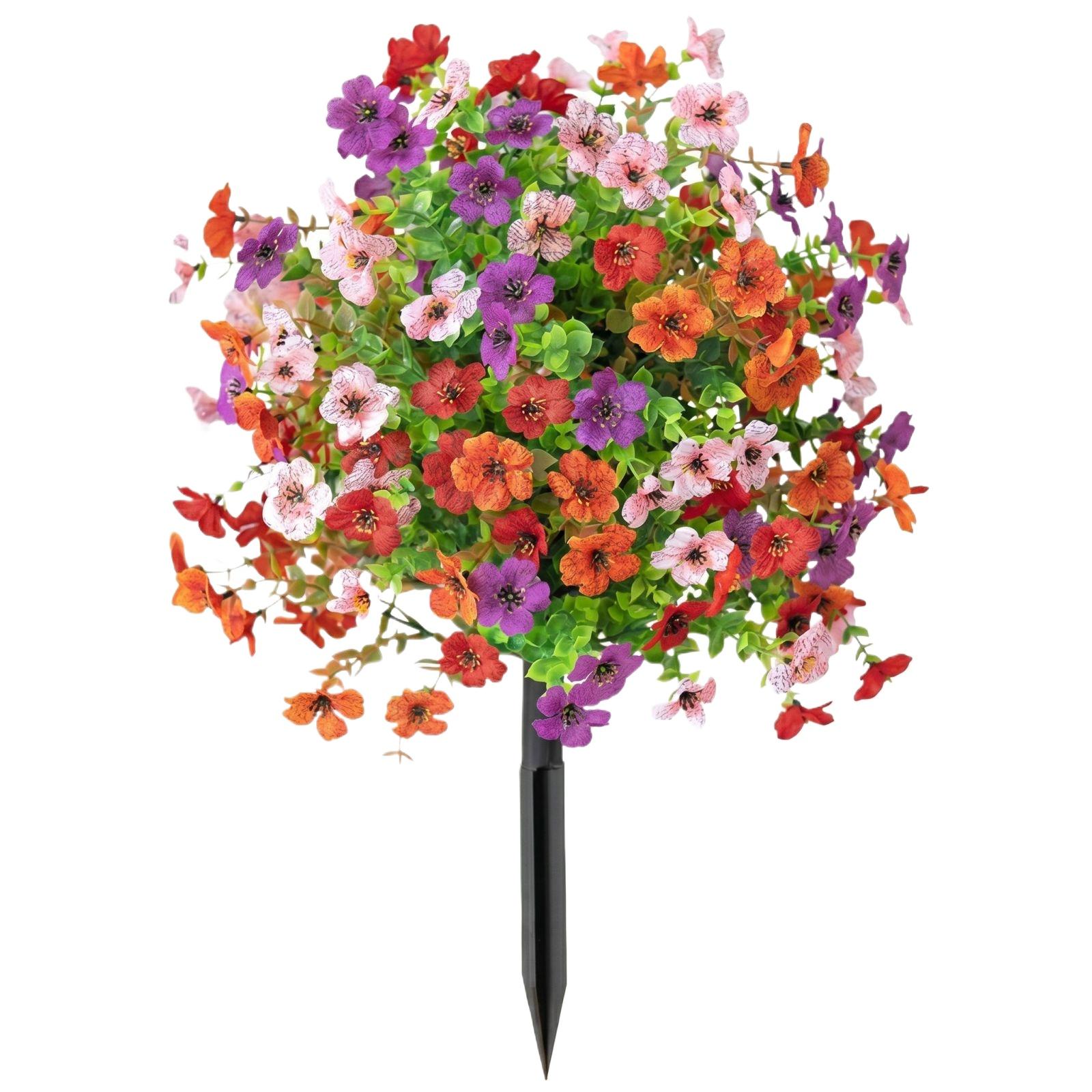 Artificial Eucalyptus Violet Mixed Fake Flower Garden Stake for Outdoor Landscape Decoration Simulation Plant Arrangement One Size
Artificial Eucalyptus Violet Mixed Fake Flower Garden Stake for Outdoor Landscape Decoration Simulation Plant Arrangement One Size