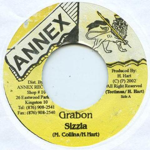7inch Record SIZZLA - Grabon Annex 2002 Jamaica Reggae, Ska & Dub
7inch Record SIZZLA - Grabon Annex 2002 Jamaica Reggae, Ska & Dub