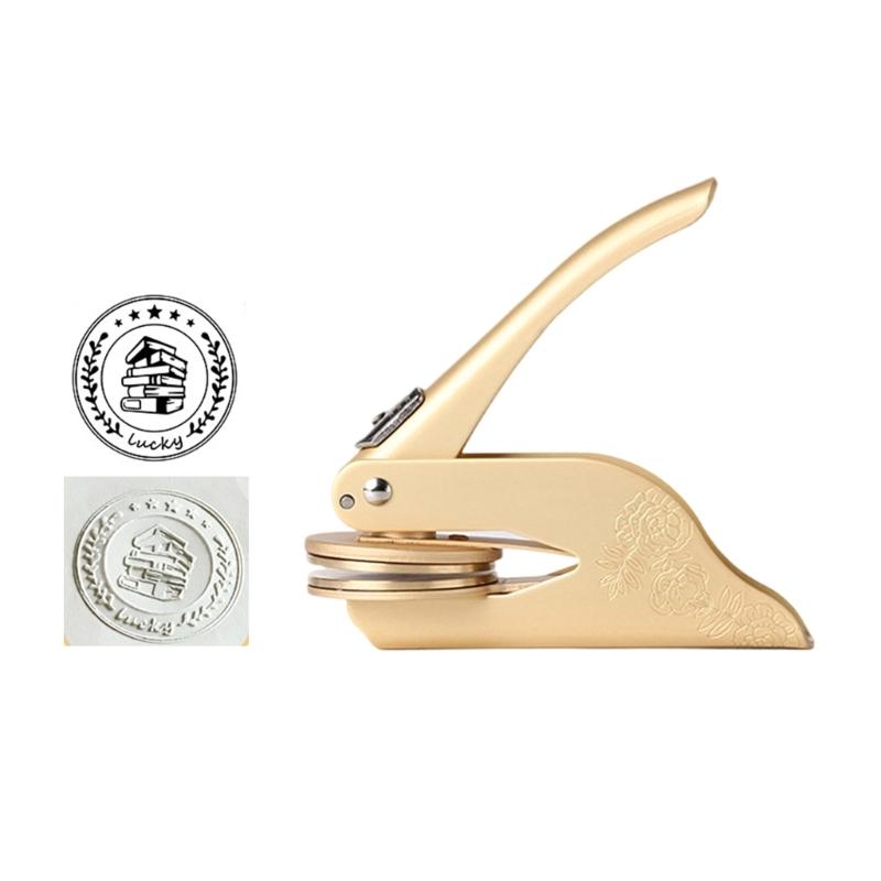 Exlibris Stamp Embossing Sealing Stamp Metal Embossing Stamp Paper Embossing Pliers for Gift Envelopes Paper
Exlibris Stamp Embossing Sealing Stamp Metal Embossing Stamp Paper Embossing Pliers for Gift Envelopes Paper