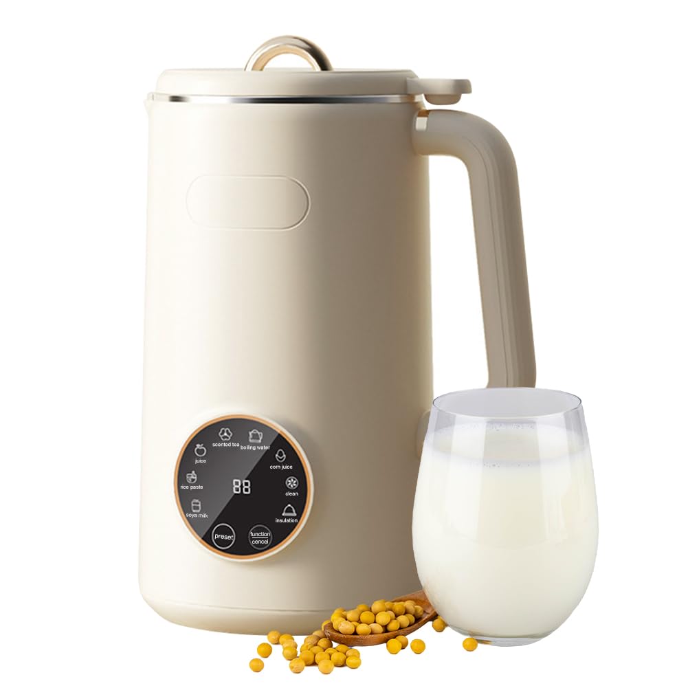for 12 MACOLAUDER Soy milk maker No filtration required Soy rice flower hot corn heat retention Dried beans and room temperature water Vitamin бежевий
for 12 MACOLAUDER Soy milk maker No filtration required Soy rice flower hot corn heat retention Dried beans and room temperature water Vitamin бежевий
