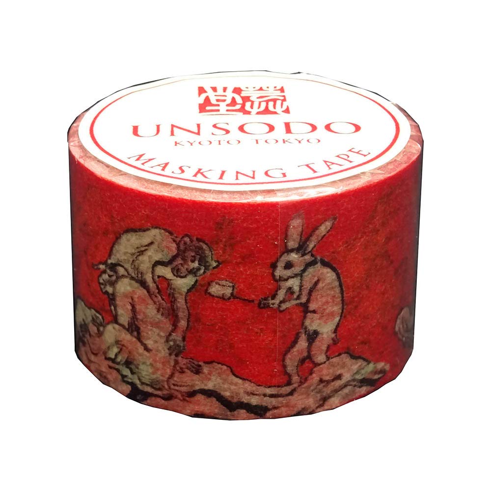 Unsodo Masking Tape of Frolicking Cat and Monkey - Choju-giga (Scrolls Animals) M-9 оранжевый
Unsodo Masking Tape of Frolicking Cat and Monkey - Choju-giga (Scrolls Animals) M-9 оранжевый