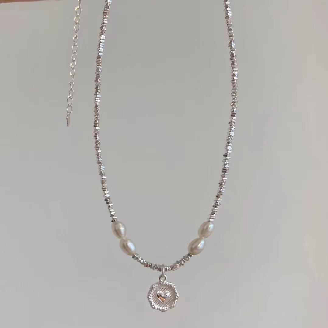 S925 «Любящее сердце» из стерлингового серебра, круглое фирменное серебряное ожерелье для женщин, стиль Ins, элегантное украшение во французском стиле, маленькие кусочки серебряного ожерелья, украшение 925
S925 «Любящее сердце» из стерлингового серебра, круглое фирменное серебряное ожерелье для женщин, стиль Ins, элегантное украшение во французском стиле, маленькие кусочки серебряного ожерелья, украшение 925