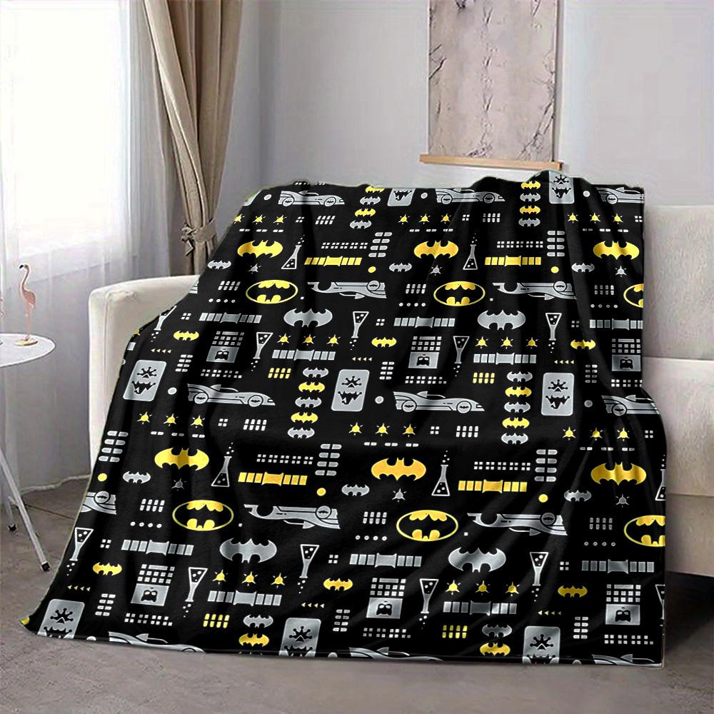 1pc Batman Pattern Flannel Throw Blanket Lightweight Soft Warm All Season Blanket for Sofa, Bed, Travel, Camping L1024210 80x120cm
1pc Batman Pattern Flannel Throw Blanket Lightweight Soft Warm All Season Blanket for Sofa, Bed, Travel, Camping L1024210 80x120cm