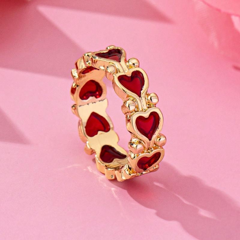 1pc Simple, Cute, Adorable European and American Style Metal Alloy Transparent Red Dripping Heart Ring, Red Heart Shaped Valentine s Day Ring one-size красный
1pc Simple, Cute, Adorable European and American Style Metal Alloy Transparent Red Dripping Heart Ring, Red Heart Shaped Valentine s Day Ring one-size красный