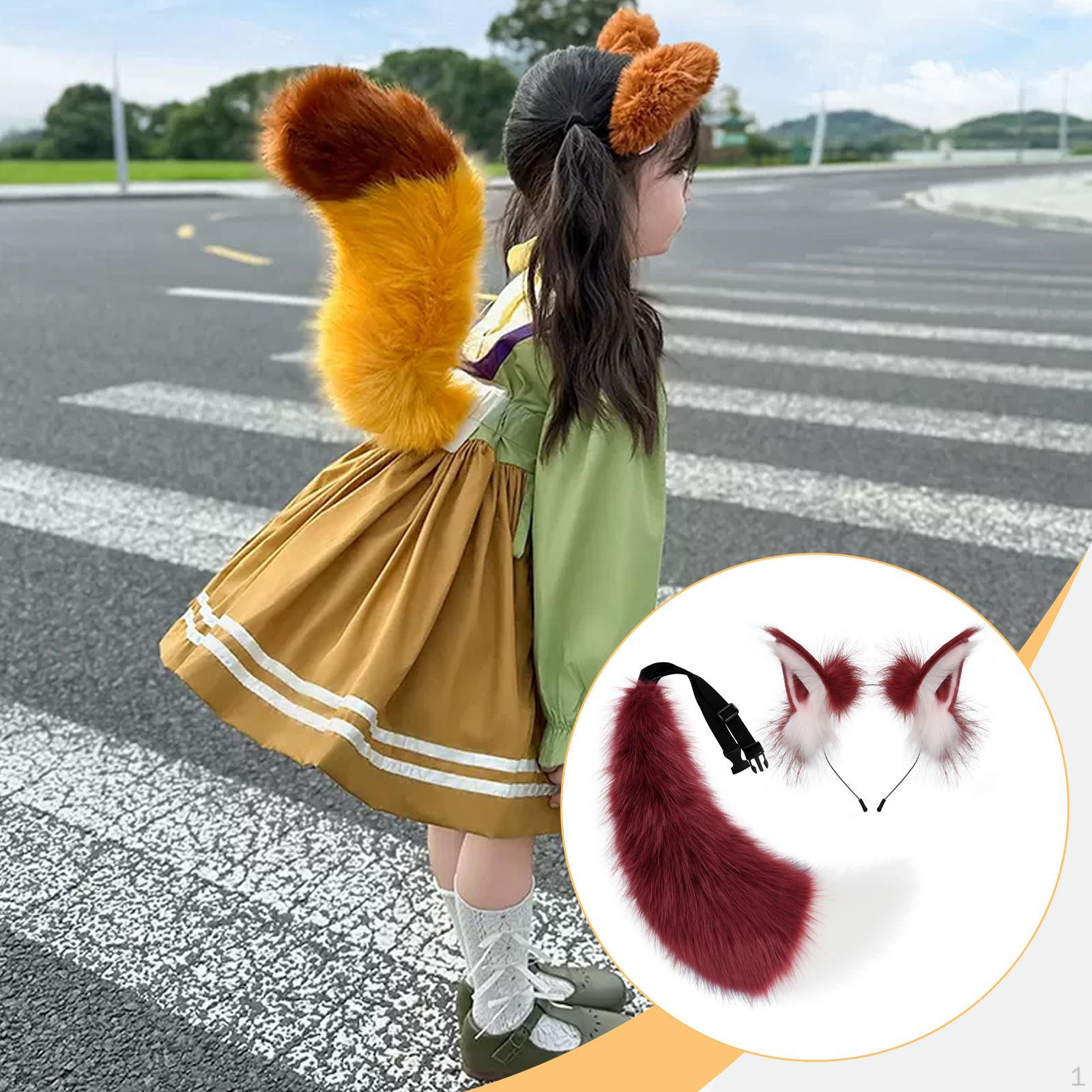 Набор повязка на голову и хвост Ухо для тематических вечеринок Red White
Набор повязка на голову и хвост Ухо для тематических вечеринок Red White