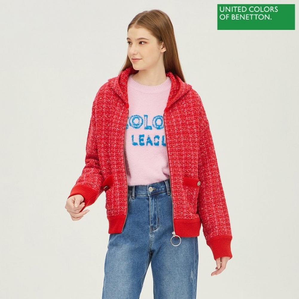 Benetton Benetton Твидовый кардиган с капюшоном на молнии Bakc72261 Pk Pink/OS
Benetton Benetton Твидовый кардиган с капюшоном на молнии Bakc72261 Pk Pink/OS