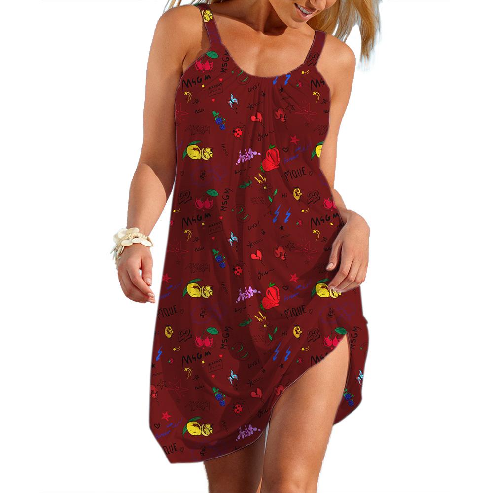 Summer Women s Slip Dress Casual Clothes Sale Lady Pastoral Style Flower Streetwear Woman Loose Dresses Girl Sleeveless Skirt XL
Summer Women s Slip Dress Casual Clothes Sale Lady Pastoral Style Flower Streetwear Woman Loose Dresses Girl Sleeveless Skirt XL