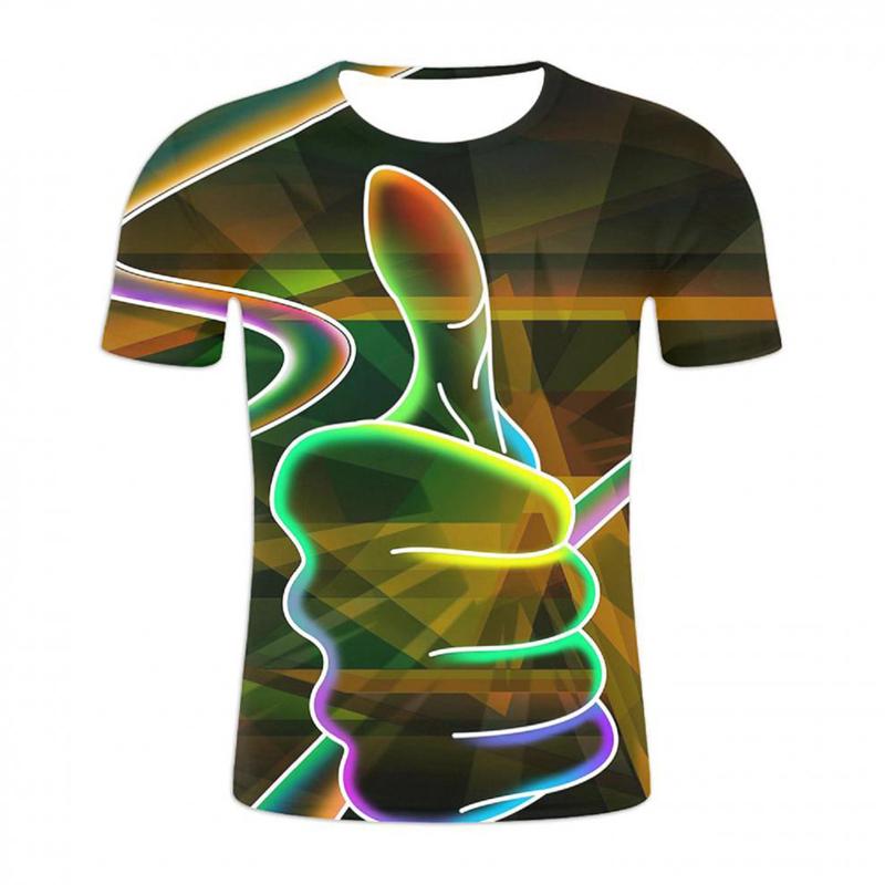 Summer 3D Thumb Graphic Print T-shirt For Men Casual Personality funny t shirts Fashion Hip Hop Interesting short sleeve t-shirt
Summer 3D Thumb Graphic Print T-shirt For Men Casual Personality funny t shirts Fashion Hip Hop Interesting short sleeve t-shirt