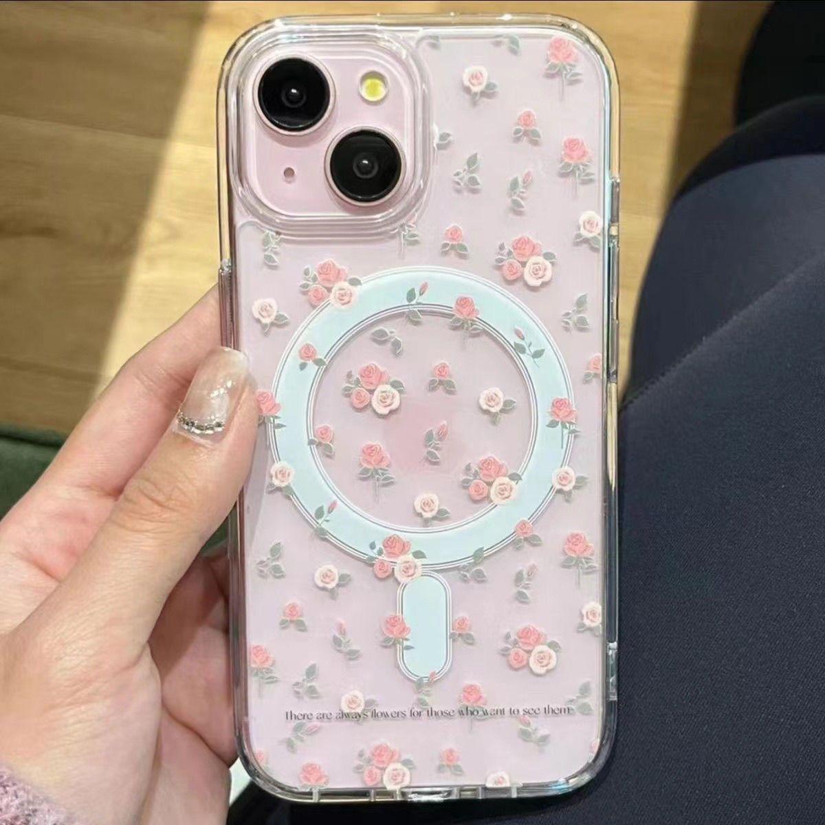 Crushed Rose Pattern Case for Apple 17 Pro Max - Transparent, Magnetic, Touch Button Compatible Apple 13
Crushed Rose Pattern Case for Apple 17 Pro Max - Transparent, Magnetic, Touch Button Compatible Apple 13