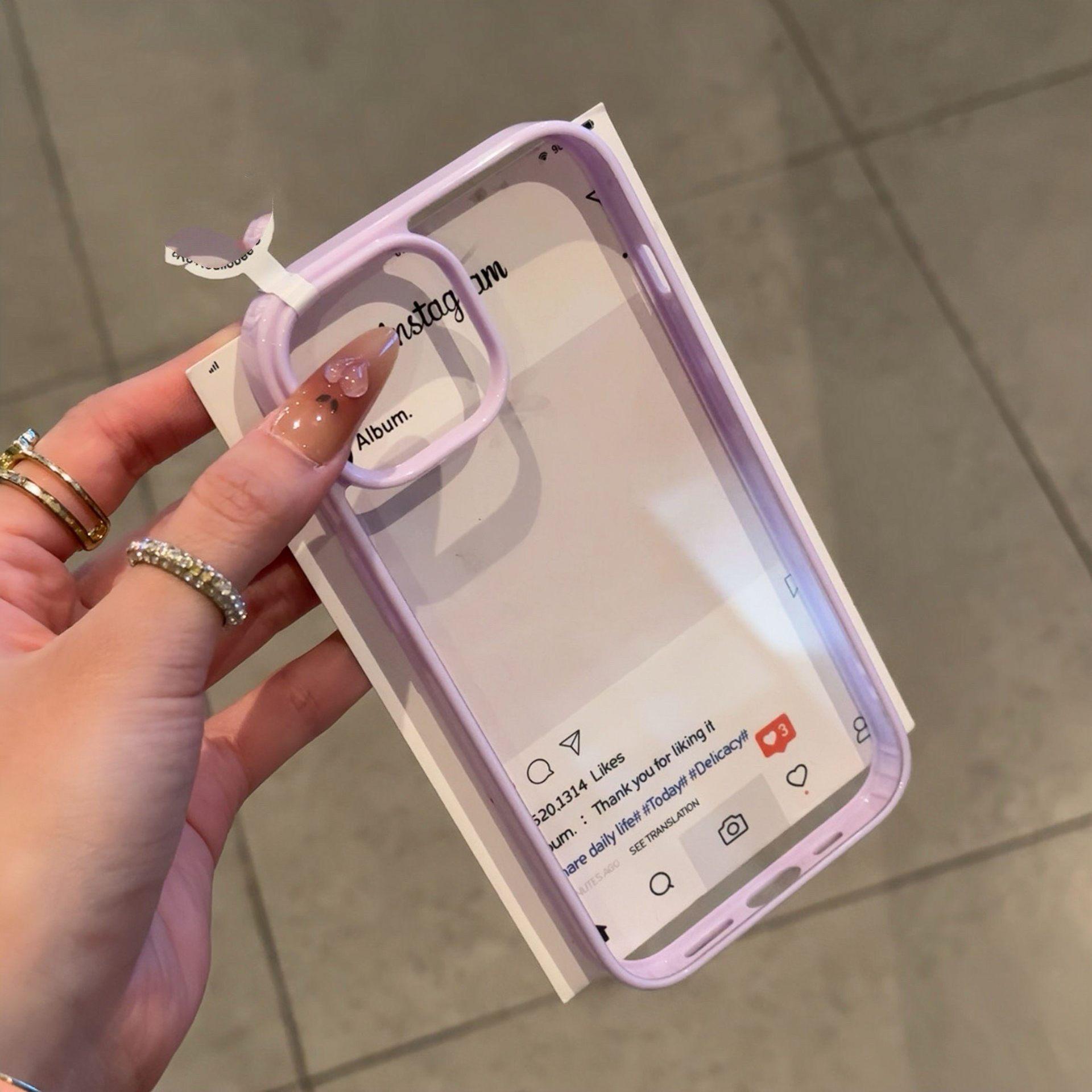 Solid Color Transparent iPhone Case for New iPhone 12 to 17 ProMax iPhone 12/12 Pro светло-фиолетовый
Solid Color Transparent iPhone Case for New iPhone 12 to 17 ProMax iPhone 12/12 Pro светло-фиолетовый