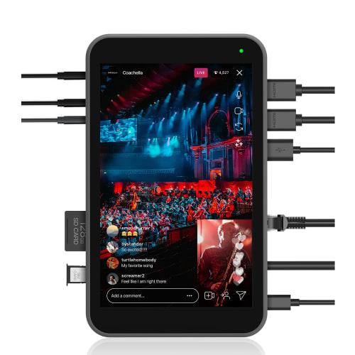 YoloLiv Instream Вертикальний кодер для прямих трансляцій для Instagram, TikTok та Zoom-зустрічей. Відеокодер, монітор, рекордер та комутатор все в одному.
YoloLiv Instream Вертикальний кодер для прямих трансляцій для Instagram, TikTok та Zoom-зустрічей. Відеокодер, монітор, рекордер та комутатор все в одному.